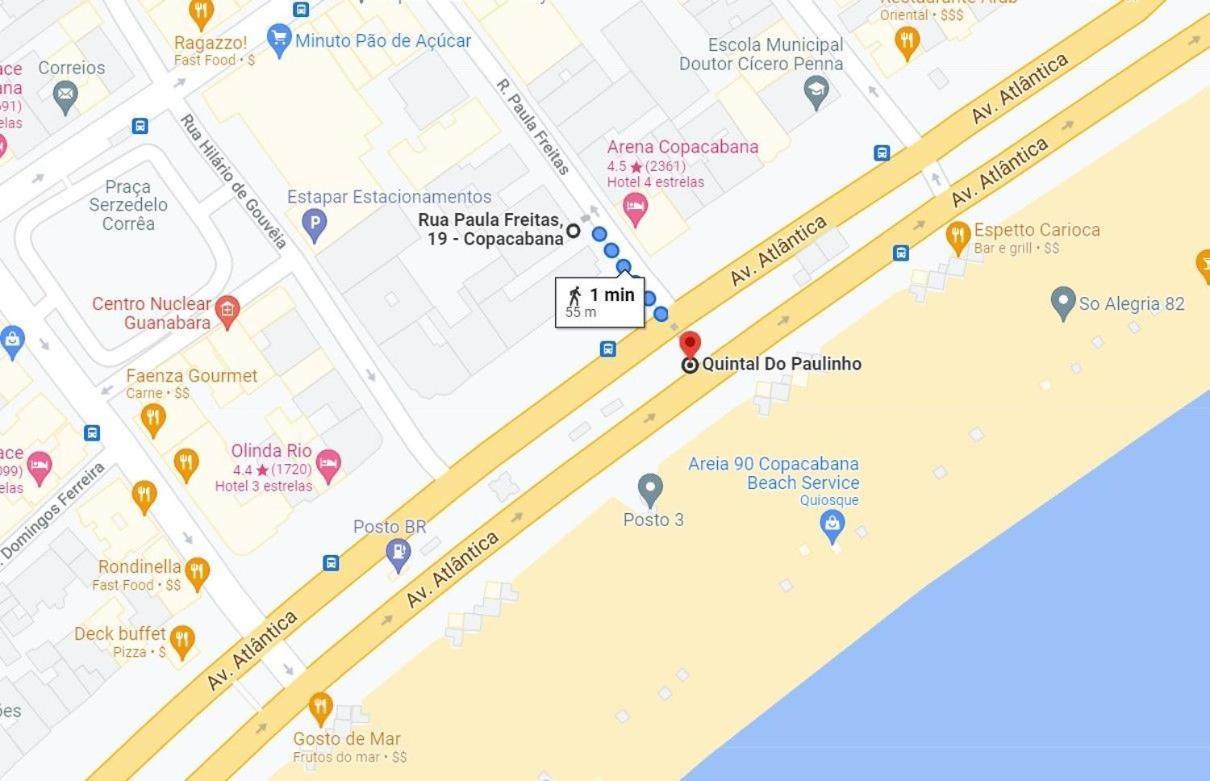 Pf12 - Studio A 1 Minuto Da Praia De Copacabana Ρίο ντε Τζανέιρο Εξωτερικό φωτογραφία